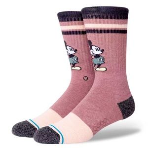 Stance Disney Vintage Mickey 2020 Crew Socks Medium Women’s 8-10.5 Mens 6-8.5.